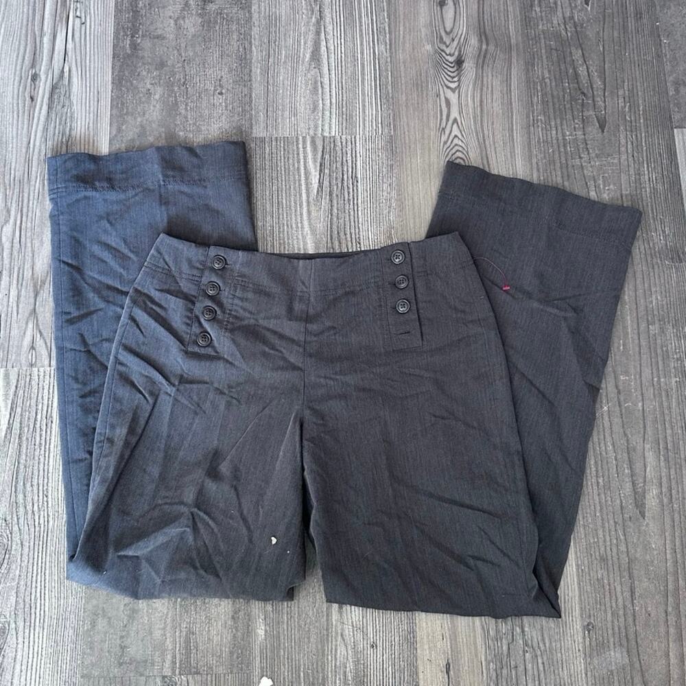 dressbarn gray formal pants
